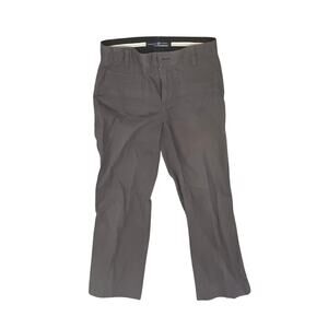 GAP Men's Charcoal Grey Straight Fit Utility Chino Trousers